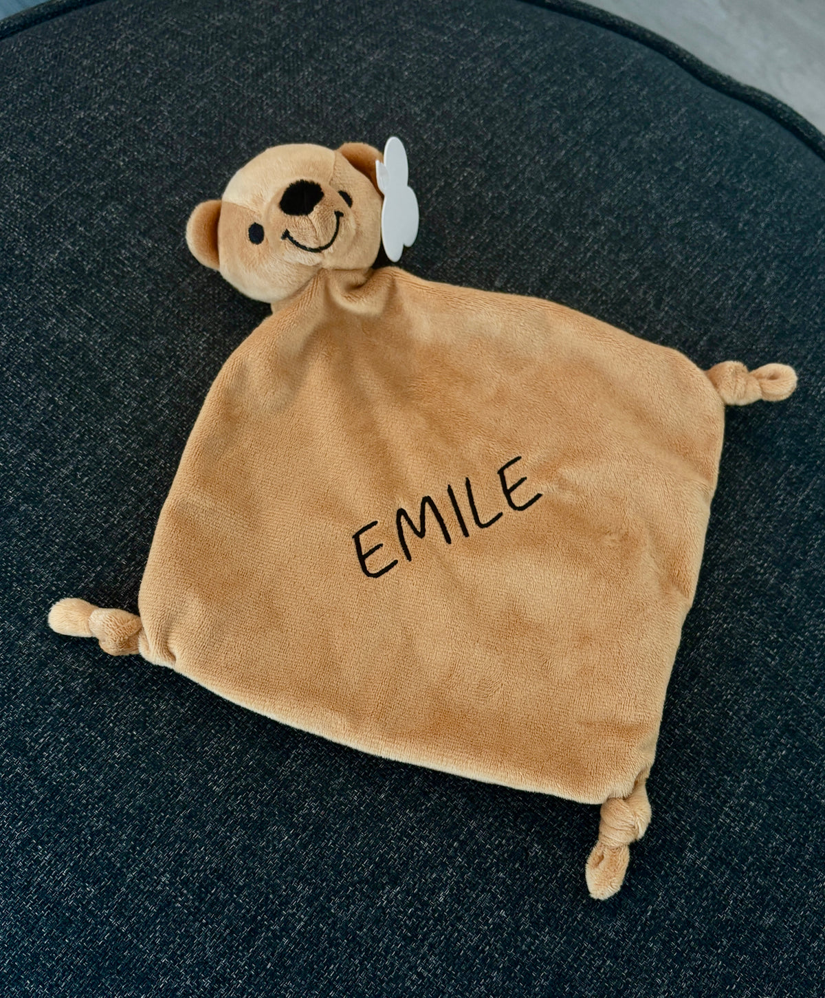 Gepersonaliseerd knuffeldoekje met naam