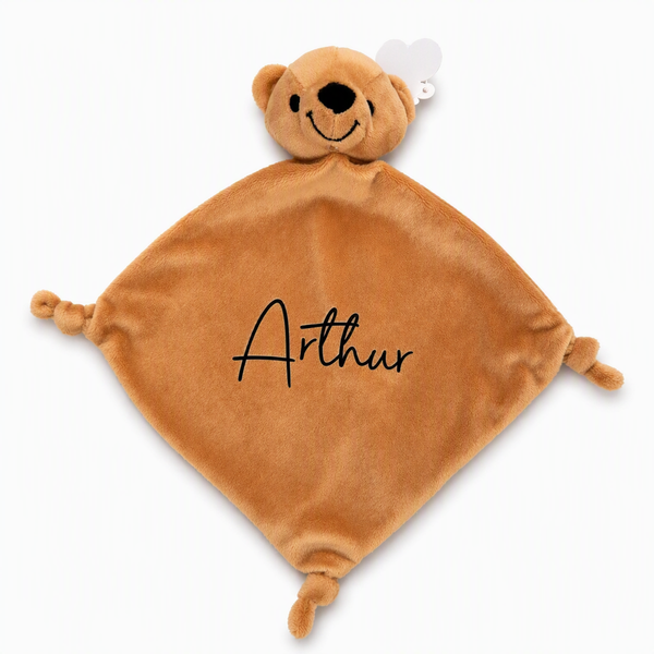 Gepersonaliseerd knuffeldoekje met naam