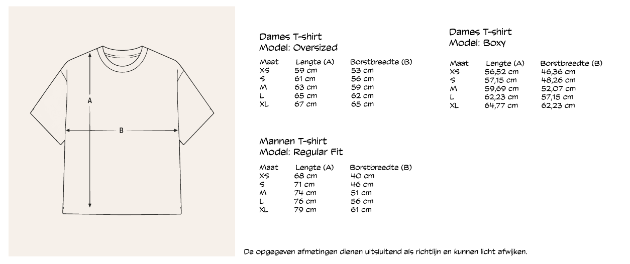 T-shirt met kindertekening