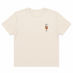T-shirt met afbeelding op borst