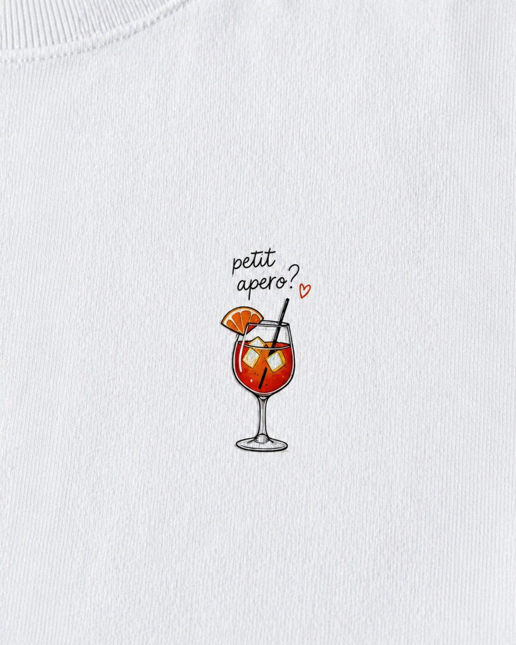 T-shirt 'Petit apero?'