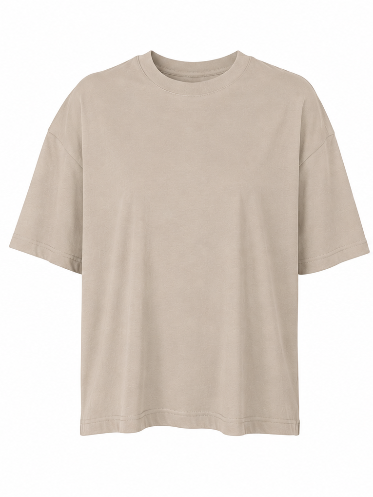 T-shirt met afbeelding op borst