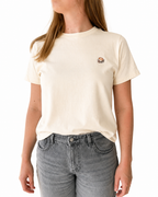 T-shirt met afbeelding op borst